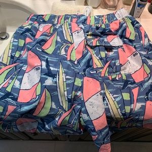 Mens' Vineyard Vines Boat Bathing Suit! Medium